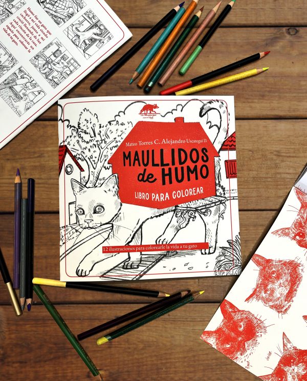 MAULLIDOS DE HUMO LIBRO PARA COLOREAR