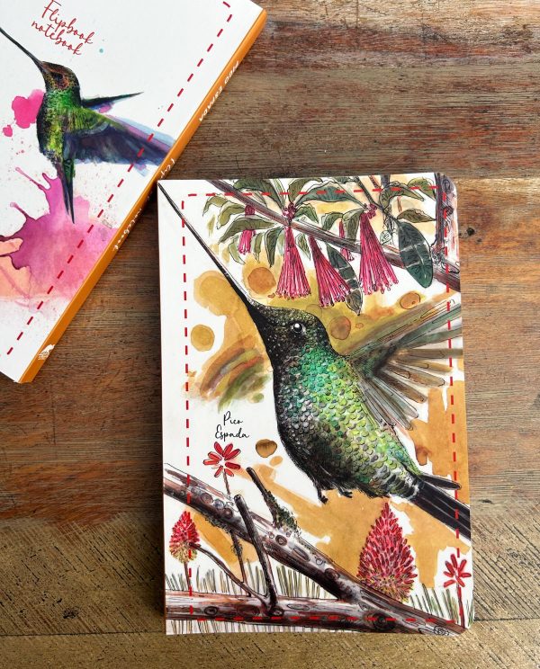 Libretas inspiradas en el Colibrí Pico Espada ✨