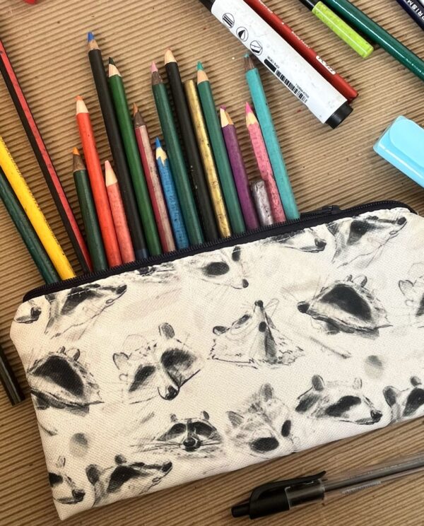 CARTUCHERA   NEGRA CARE MAPACHE