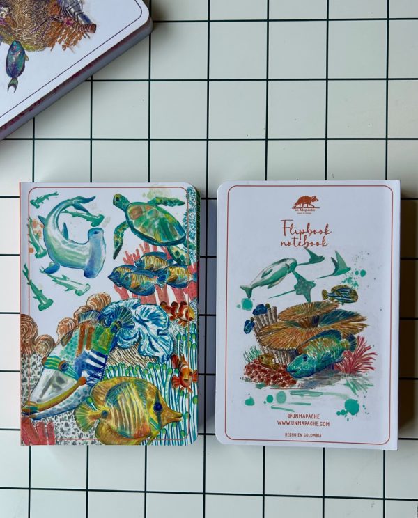 🌊 Libreta inspirada en la Gran Barrera de Coral 🌊