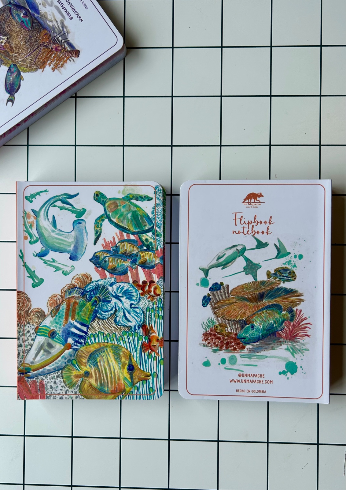 🌊 Libreta inspirada en la Gran Barrera de Coral 🌊