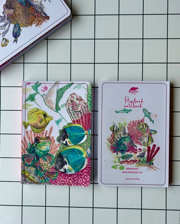 🌊 Libreta inspirada en el Triángulo de Coral 🌊